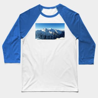 snowy mountains Baseball T-Shirt